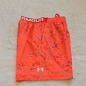 Under Armour Speckled Red Shorts